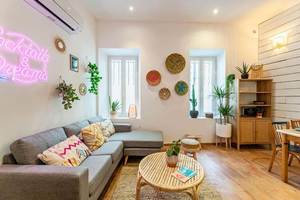 Ciotat Colada Beau Duplex Atypique A 50 M Du Port Classe 3 Etoiles La Ciotat Esterno foto
