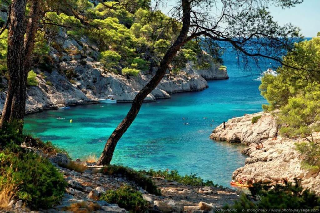 Ciotat Colada Beau Duplex Atypique A 50 M Du Port Classe 3 Etoiles La Ciotat Esterno foto